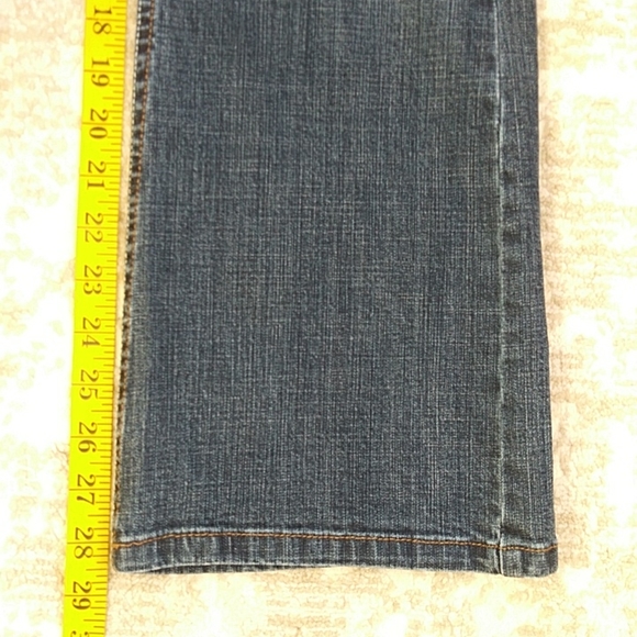 Riders by Lee Mid-Rise Boot Cut Jeans 10P Blue - Picture 15 of 16